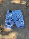 Sashiko Stitch Jorts